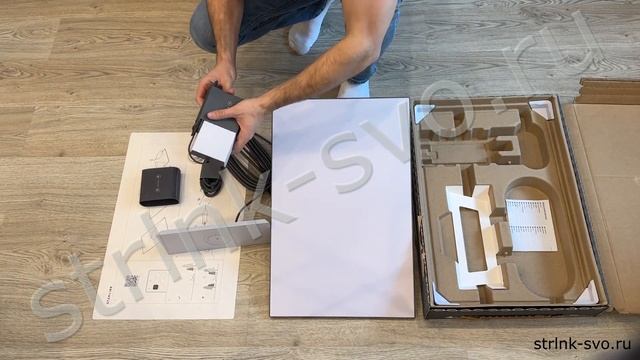 Спутниковый интернет Starlink V3. Сборка комплекта смотреть онлайн