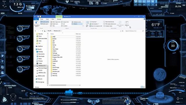 How to view hidden files and folders in Windows смотреть онлайн