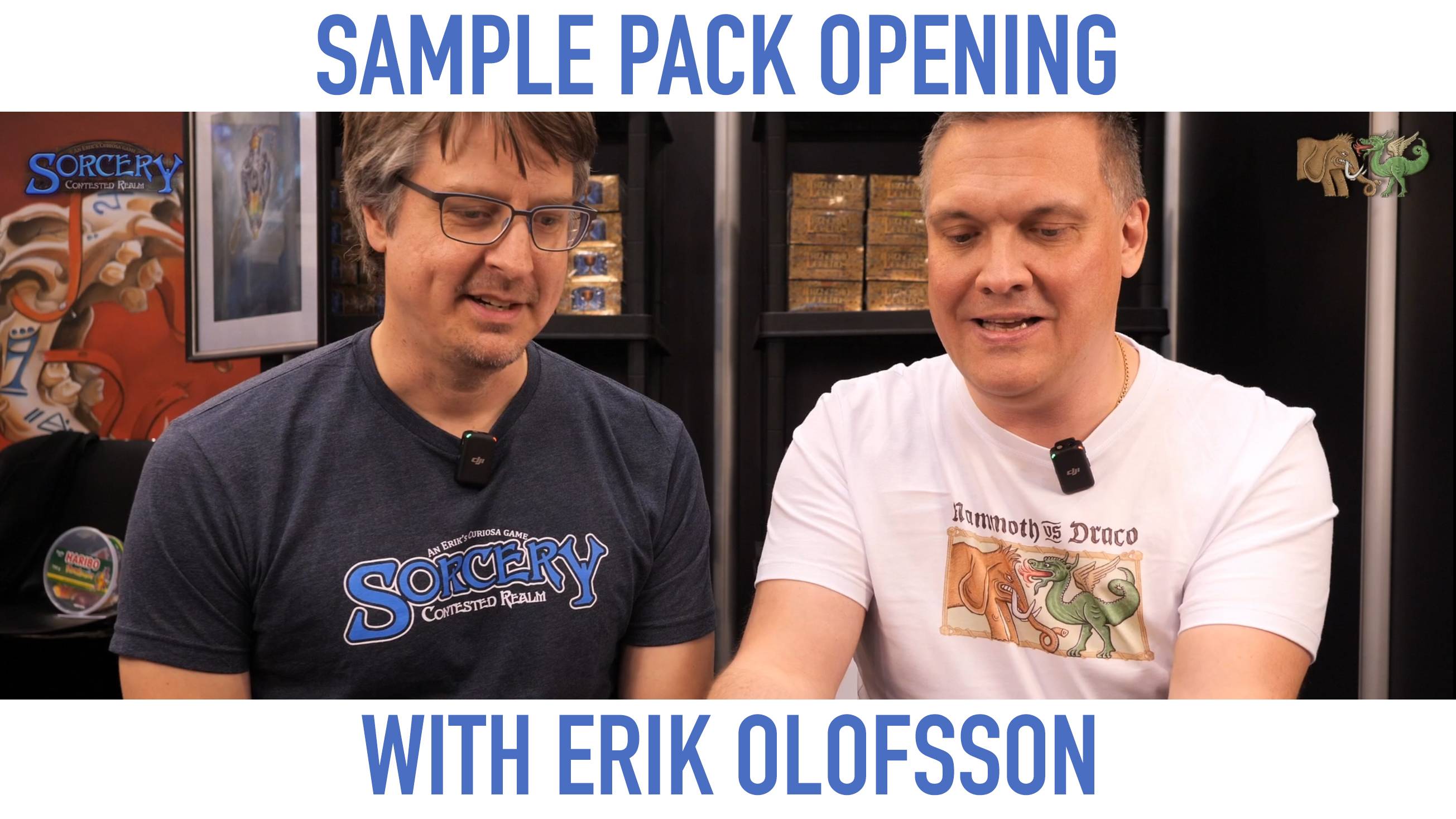 SORCERY TCG Sample Pack Opening with ERIK OLOFFSON! THE GRAIL!!! смотреть онлайн