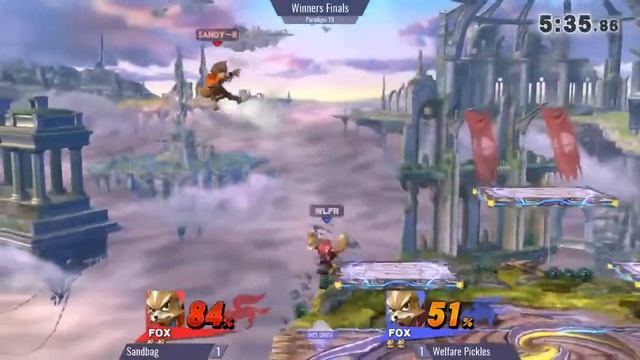 Welare Pickles (Fox) vs Sandbag (Fox) - Paradigm 19 Singles - Winners Finals смотреть онлайн