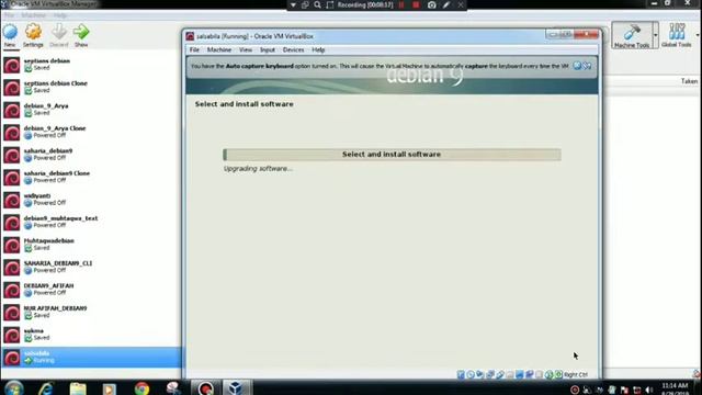Tutorial menginstal Debian 9 di virtual box смотреть онлайн
