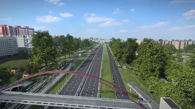 Визуализация ул. Волочаевской в Красноярске