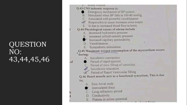| CARDIO-VASCULAR || MODULE TEST || COMPLETE SOLUTION || WITH EXPLANATION | смотреть онлайн