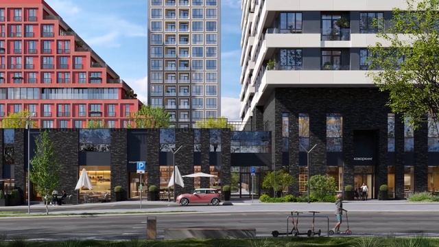 3D ролик квартал бизнес-класса Scala City на ул. Карпинского смотреть онлайн