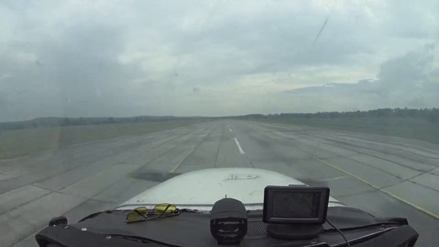 Cessna - 172. Посадка в Калинке.