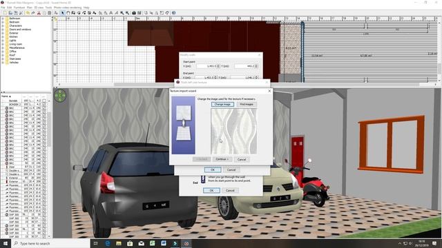 Cara Pasang Wallpaper Dinding 3 Dimensi Sweet Home 3D смотреть онлайн