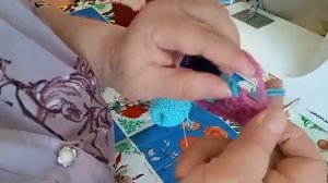 часть 1Рисунок укороченными рядами для следков