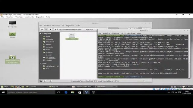 Debian e derivate screenfetch смотреть онлайн