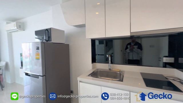 City Center Residence Central Pattaya Studio For Rent At 10,000 Baht!
