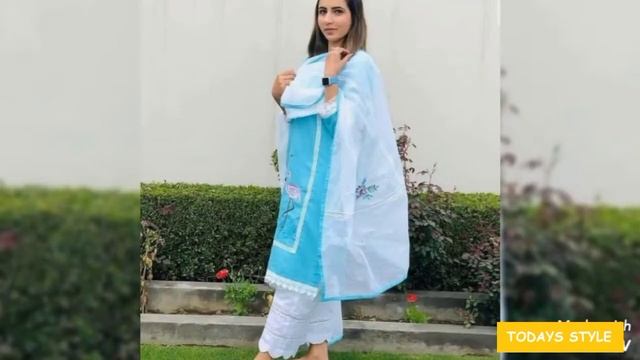 Sky Blue Dresses / Ferozi Color Contrast Dresses / Sky Blue Color combination Dresses / Ferozi Dres смотреть онлайн