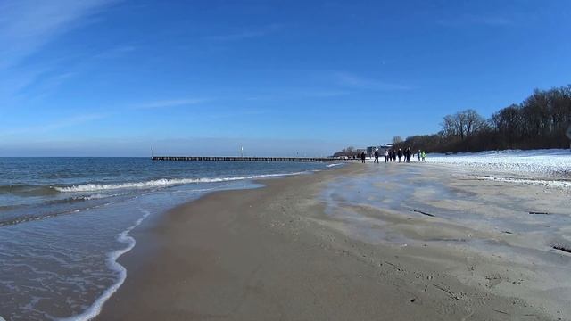 Kolberg - Baltic sea in winter / Die Ostsee im Winter смотреть онлайн