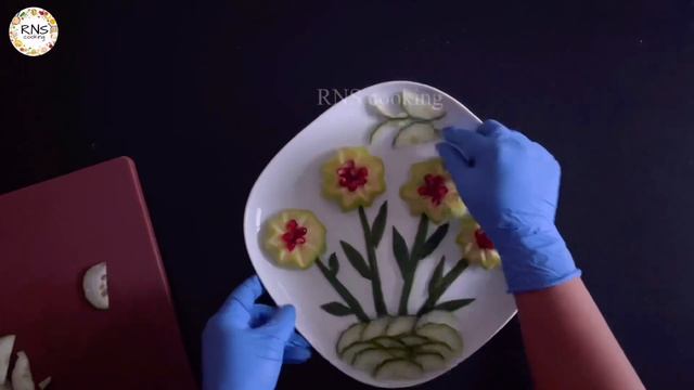 2 Beautiful Fruits Decoration ideas / Apple, Orange, Pomegranate, strawberry and Cucumber Plate Art смотреть онлайн