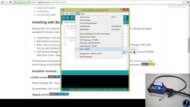 huong dan kit thu phat wifi nodemcu lua esp8266 cp2102 смотреть онлайн
