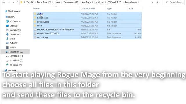 Rogue Mage save file location and how to start anew смотреть онлайн