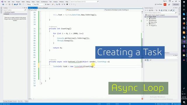 004 C#.NET Async & Await смотреть онлайн