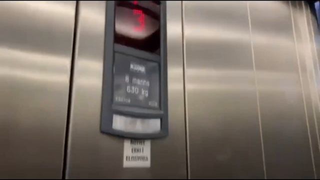 KONE MonoSpace Traction Elevator/Lift - An Apartment Building - Reykjavík, Iceland смотреть онлайн