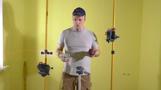 Лазерные уровни для  ремонта. Распорная штанга и штативы!!!