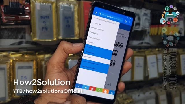 how to remove FRP lock Samsung A7 2018 A750g A750f смотреть онлайн