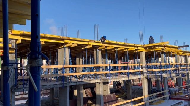 Ход строительства 1.03.2024 Дом бизнес-класса «Дягилев». Ханты-Мансийск.