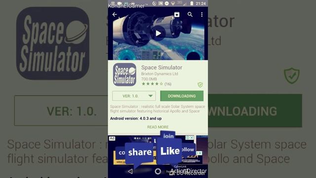 Space Simulator gratis Free para Android | descargalo gratis 🚀 смотреть онлайн