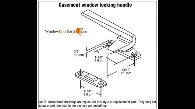 How to Install a Casement Window Locking Handle смотреть онлайн