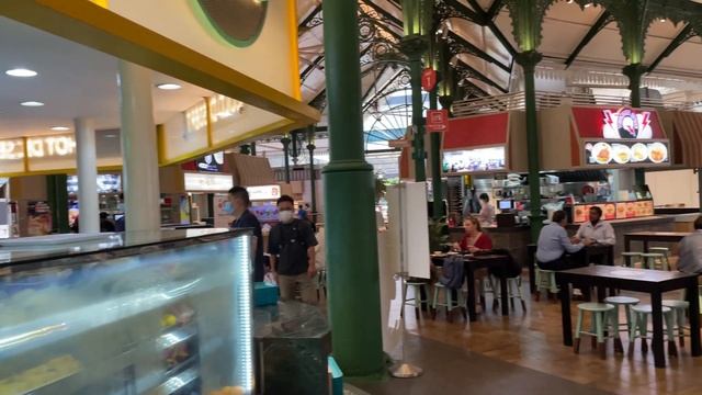 Lau Pa Sat , Did The Crowds Return After The Pandemic? Iconic Market And A Singapore Landmark