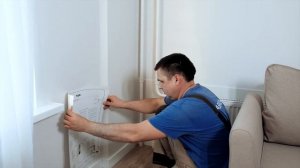 Монтаж бризера Тион 4s