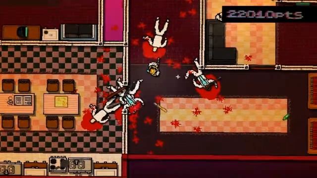 Hotline Miami - Chapter 5 - Full house / Casa llena Gameplay смотреть онлайн