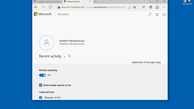 Windows 10: Manage Child Account смотреть онлайн
