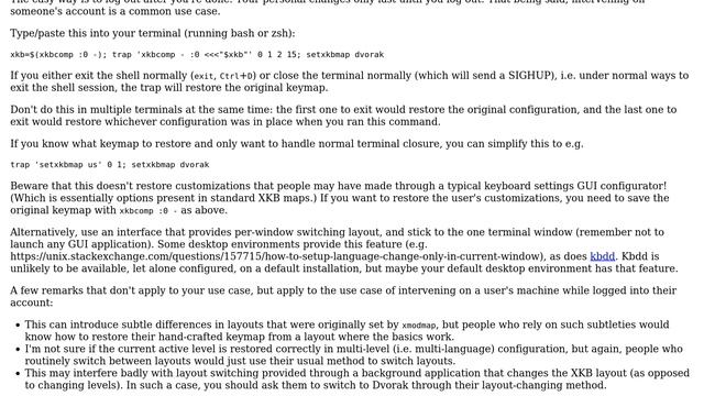 Unix & Linux: Ideas for \*temporarily\* switching keyboard layout? (3 Solutions!!) смотреть онлайн