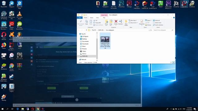 How To set moving Wallpaper To Your |Desktop Pc#2022 смотреть онлайн