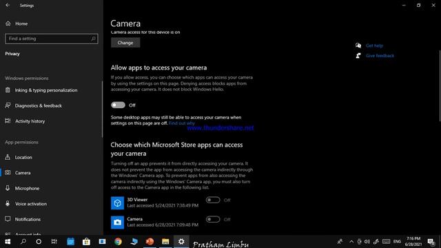 How to turn on Web cam in Windows 10 (Most easiest way) смотреть онлайн