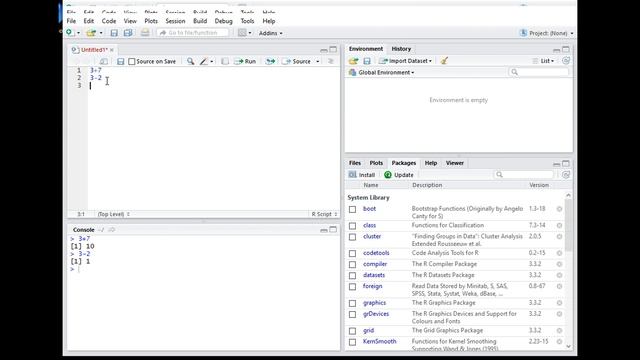 R Programming Tutorial 3 Simple Program ( हिन्दी) смотреть онлайн