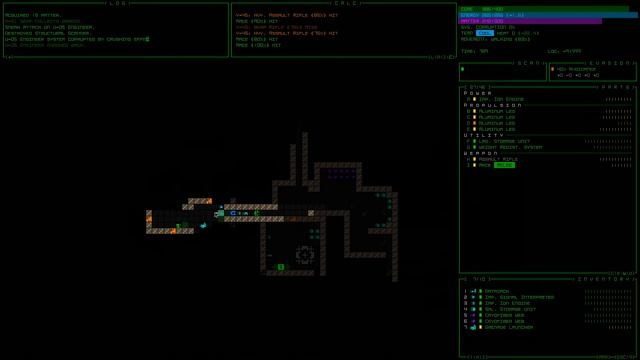 UAmmo Cogmind Part 8: Zion, Maps, and Legs смотреть онлайн