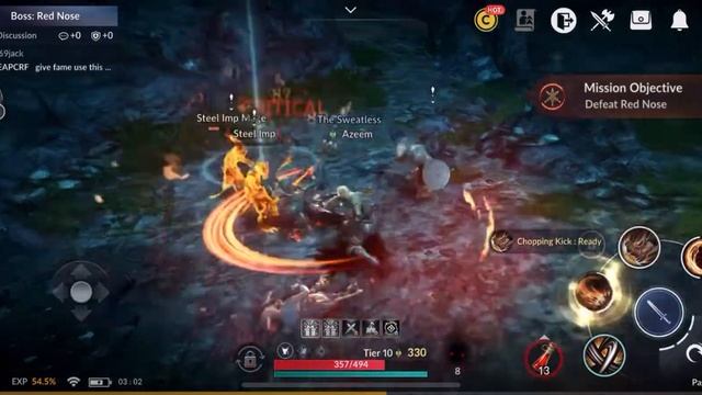 BLACK DESERT MOBILE - iOS - First BOSS FIGHT (RED NOSE) - Gameplay #2 - iPhone 11 Pro Max смотреть онлайн