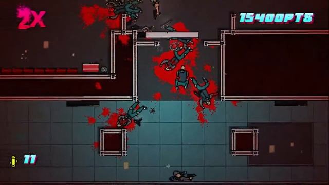 Hotline Miami 2. 13: Subway. Hard mode. A+ rank смотреть онлайн