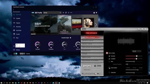 Creatibe Labs Soundblaster Command and Pro Studio: Desktop 2021 01 29 13 22 47 03 смотреть онлайн