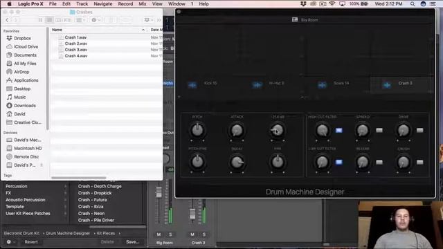How to create drum kits in Logic Pro X смотреть онлайн
