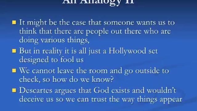 Descartes 2: A Priori Knowledge and Mind/Body Dualism смотреть онлайн