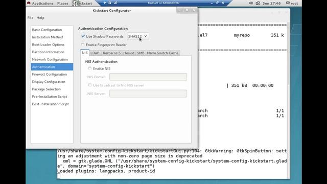 How to create Kickstart configuration file in Linux redhat 7 смотреть онлайн