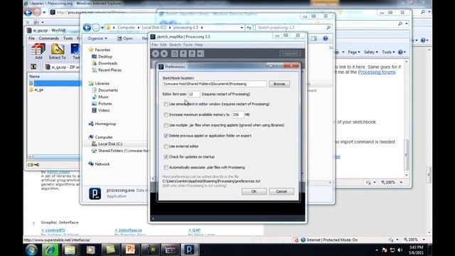 Installing Processing Libraries on Windows PC смотреть онлайн