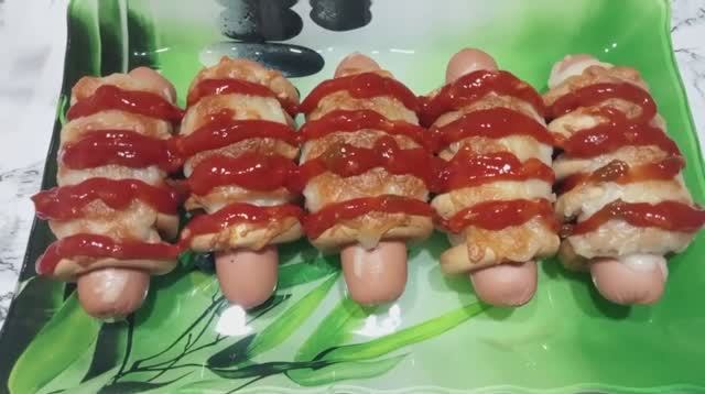 Готовьте сосиски так ! Великолепный перекус ! смотреть онлайн