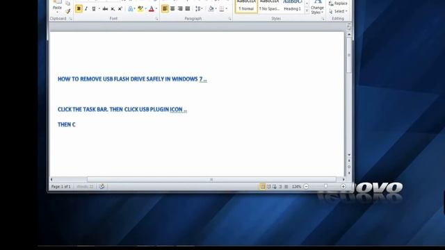 How to Safely Remove Hardware in Windows 7 смотреть онлайн