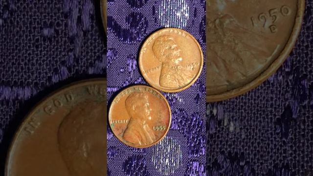 Lincoln 1950-1955 old Penney double die errors смотреть онлайн