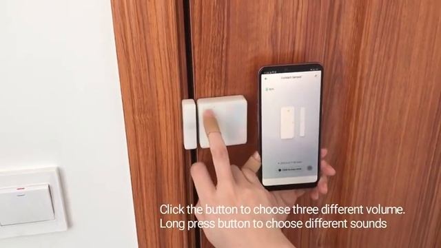 WiFi Door Sensor Detector Smart Wireless Window Sensor Real-time Alarm смотреть онлайн