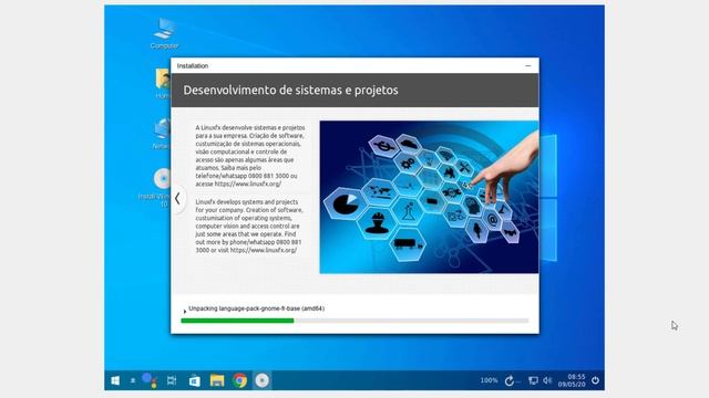 VirtualBox - 05 - Linux Windows 10 смотреть онлайн