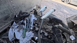 Замена МСК Isuzu ELF не снимая ГБЦ