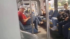 Поездка на Трамвае №13 На Витязе-М (МЦД-2 Площадь Трёх Вокзалов-Метрогородок) Москва 10.08.2022