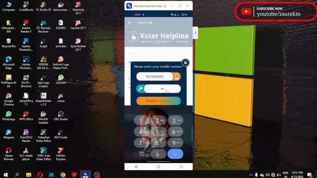 Voter Helpline aṭanga Voter ID-a Aadhaar leh Mobile Number Link Dan || By @zautekm смотреть онлайн