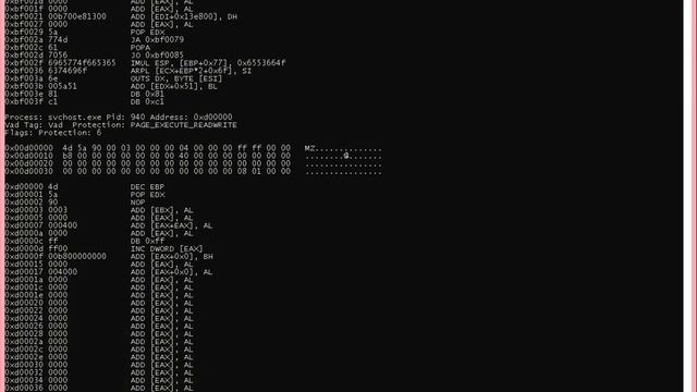 Volatility malfind смотреть онлайн